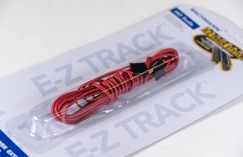 Bachmann Trains - E-Z TRACK - 10â€™ POWER EXTENSION WIRE - RED (1/card) - Image 2